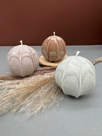 Bougie étoile cristalline