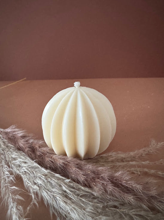 Bougies velours rondes