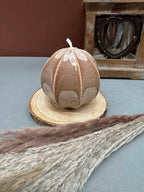 Bougie étoile cristalline