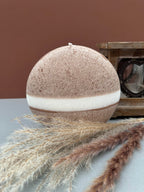 Bougie double éclipse cristalline