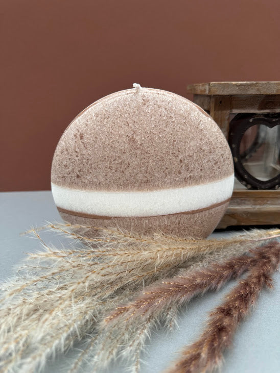 Bougie double éclipse cristalline