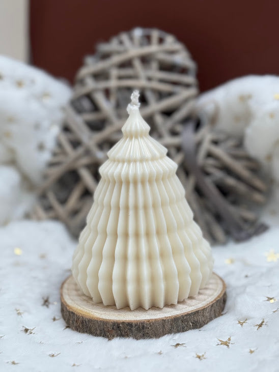 Bougie Sapin de Noël design