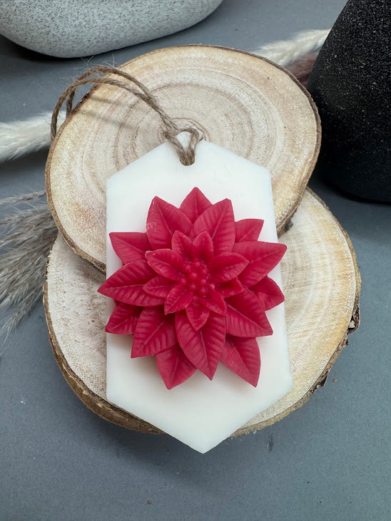 Suspension Parfumée "ROSE DE NOËL"